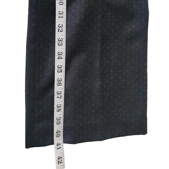 Ann Taylor Gray Straight Leg Dress Career Trouser Pants Size 4 - Picture 5 of 14
